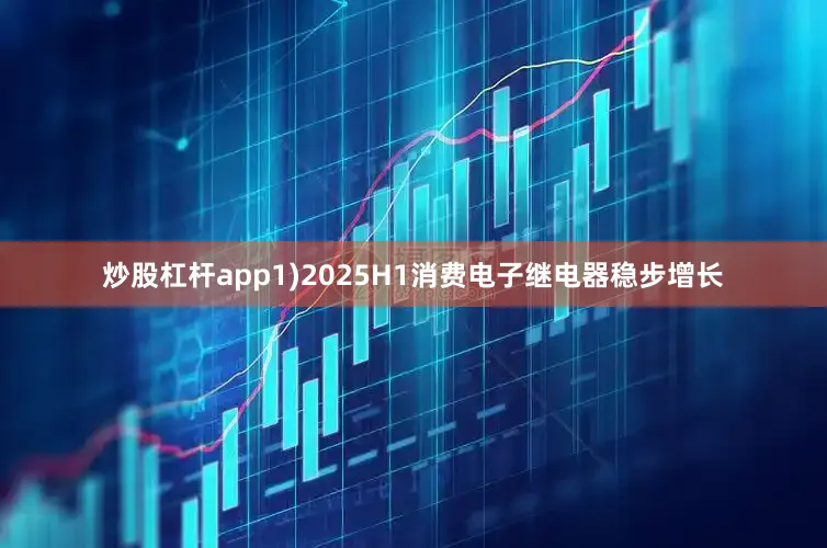 炒股杠杆app1)2025H1消费电子继电器稳步增长
